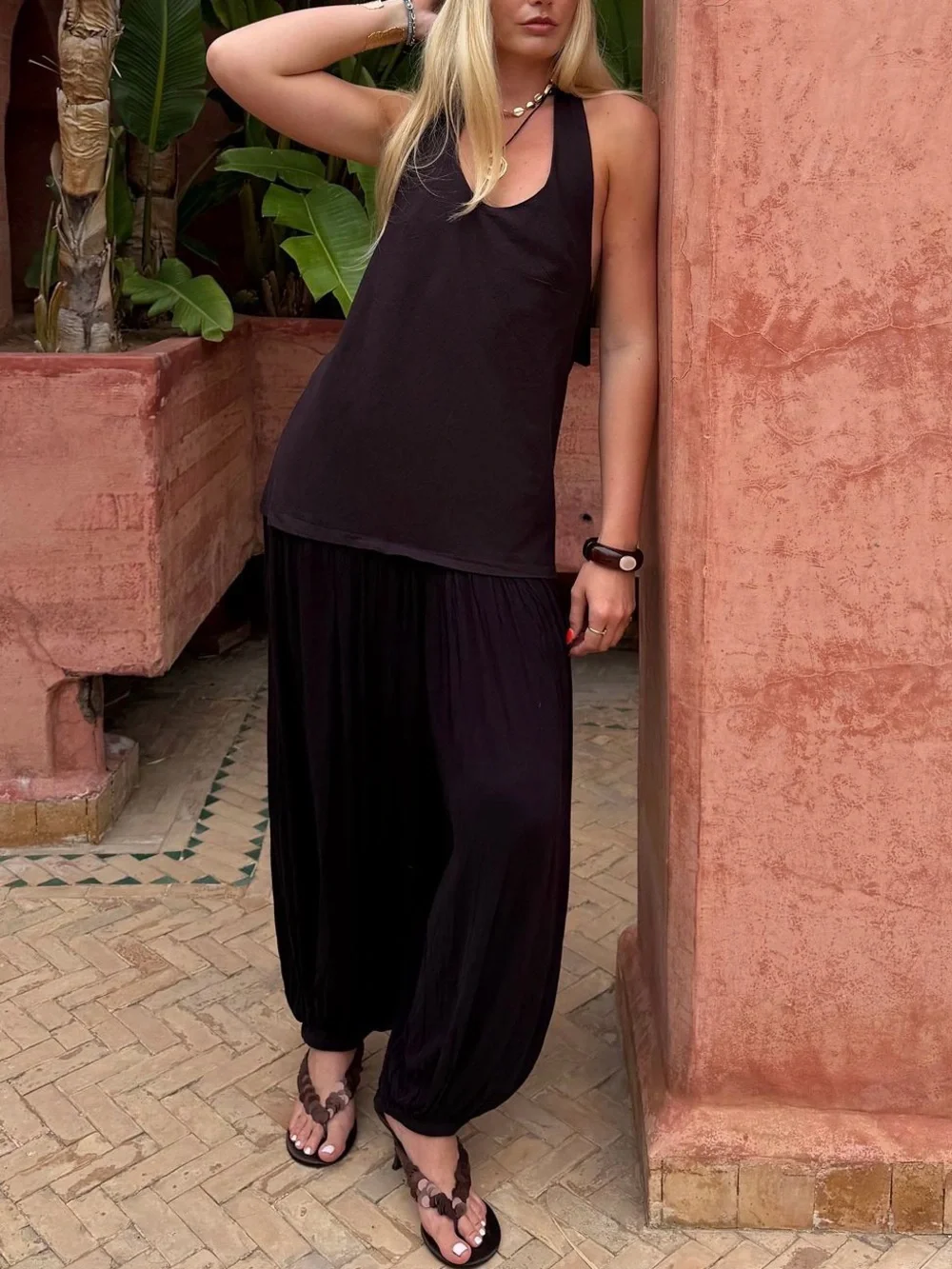Free People Bretten One-Piece Jumpsuit         Color: Bitter Bark